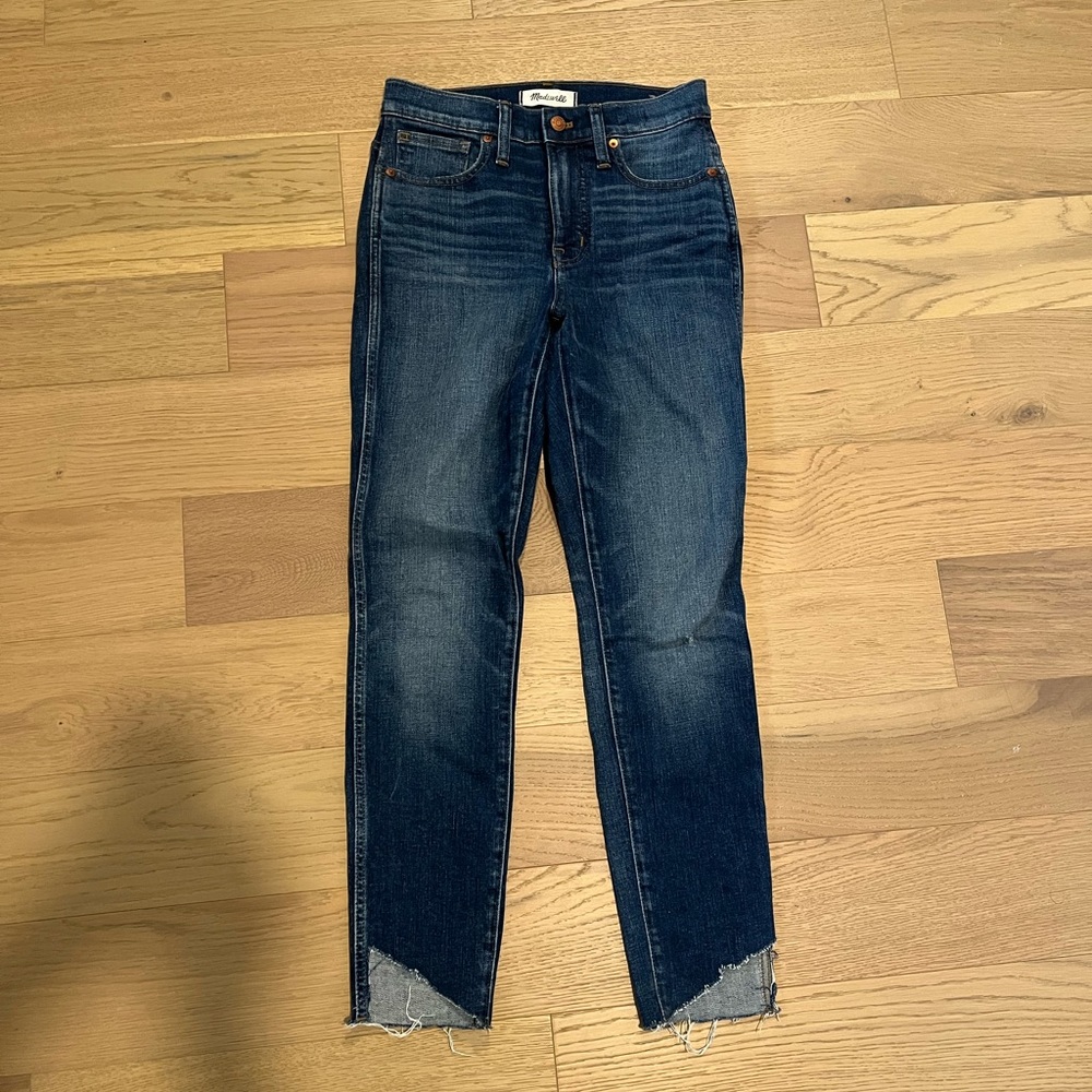 High-rise Madewell jeans